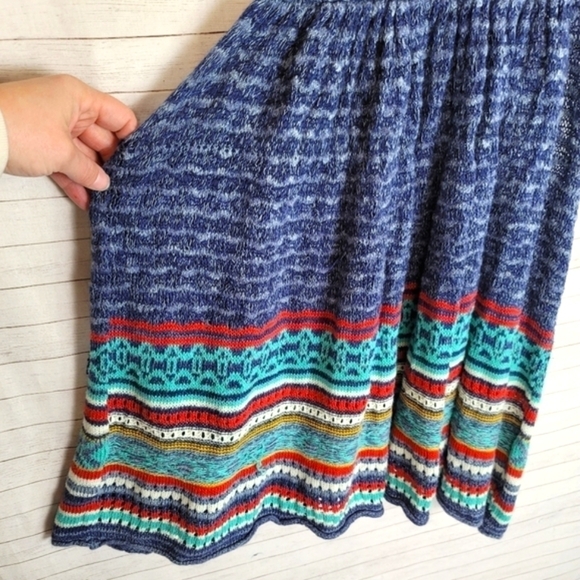 FREE PEOPLE RARE HEARTS SLEEVELESS TUNIC, SZ LARGE - Picture 6 of 14